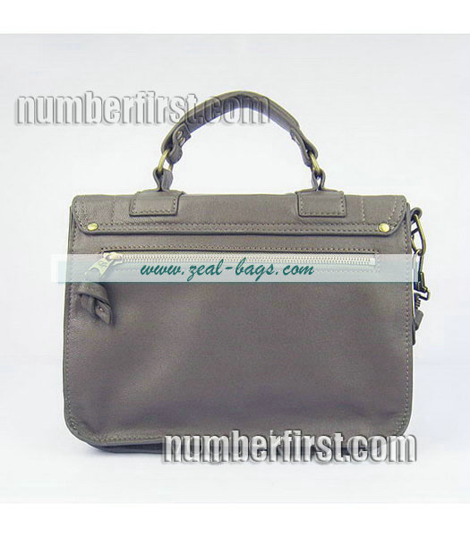 Knockoff Proenza Schouler Lambskin Leather Satchel Small Bag in Grey - Click Image to Close